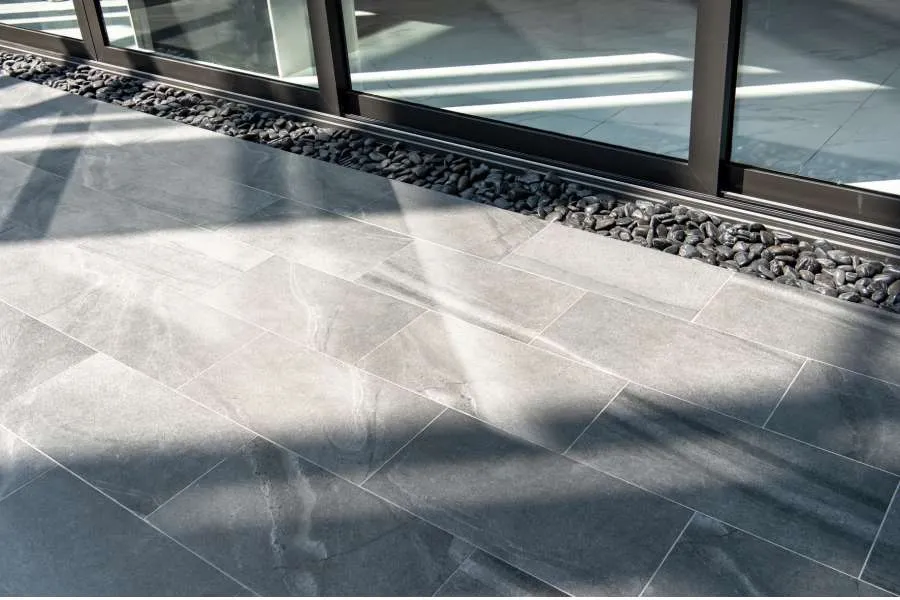 Terrasse carrelage