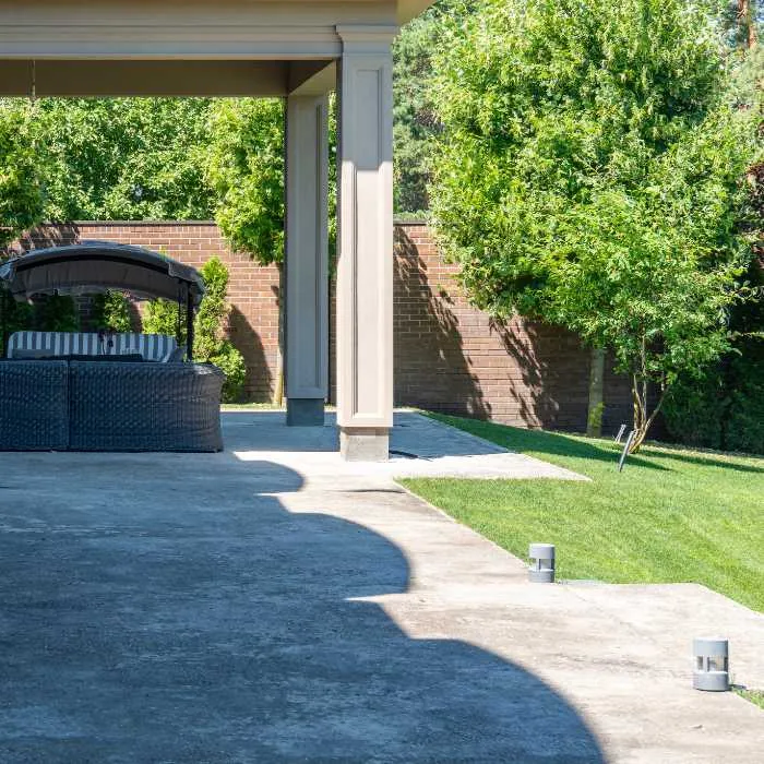 terrasse en béton