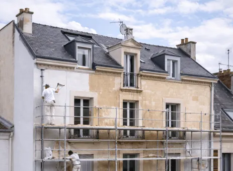 peinture de façade à Guillestre