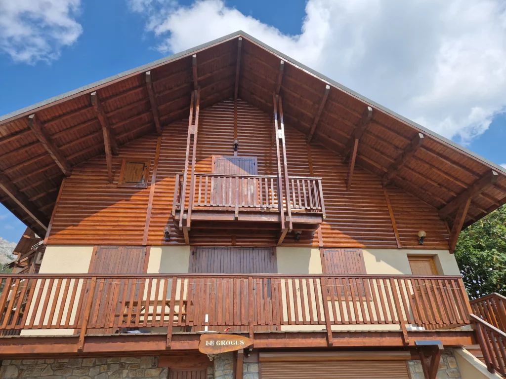 Rénovation de chalet bois à valberg